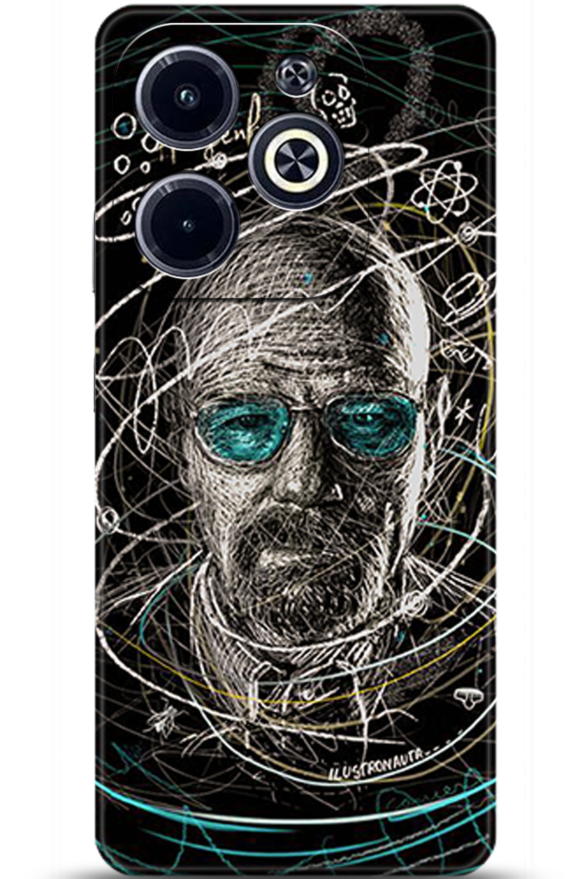 iNfinix Hot 40i Uyumlu Kılıf HD Baskılı Kılıf - Followed Institution 5619