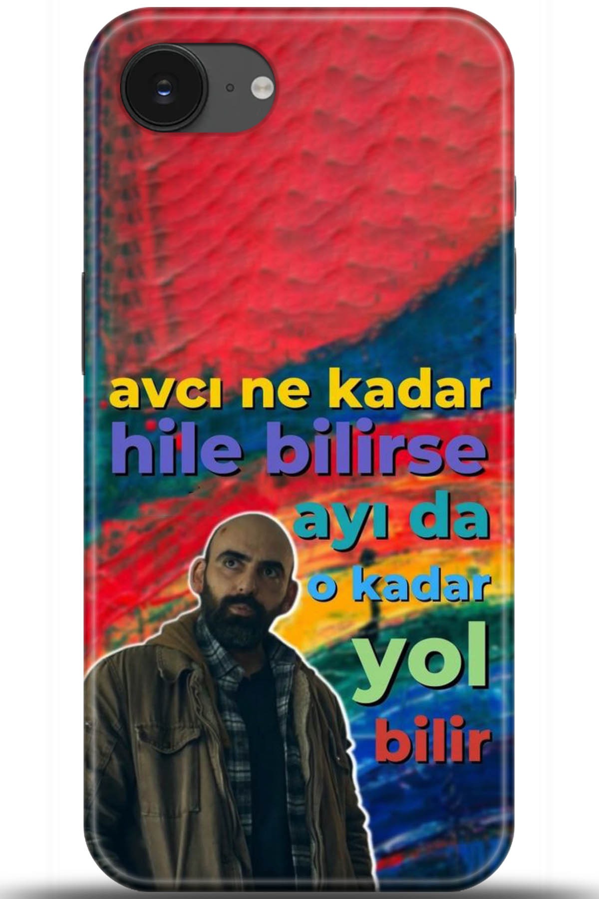 Apple iPhone 16e Uyumlu Kılıf HD Baskılı Kılıf - Followed Institution 5006