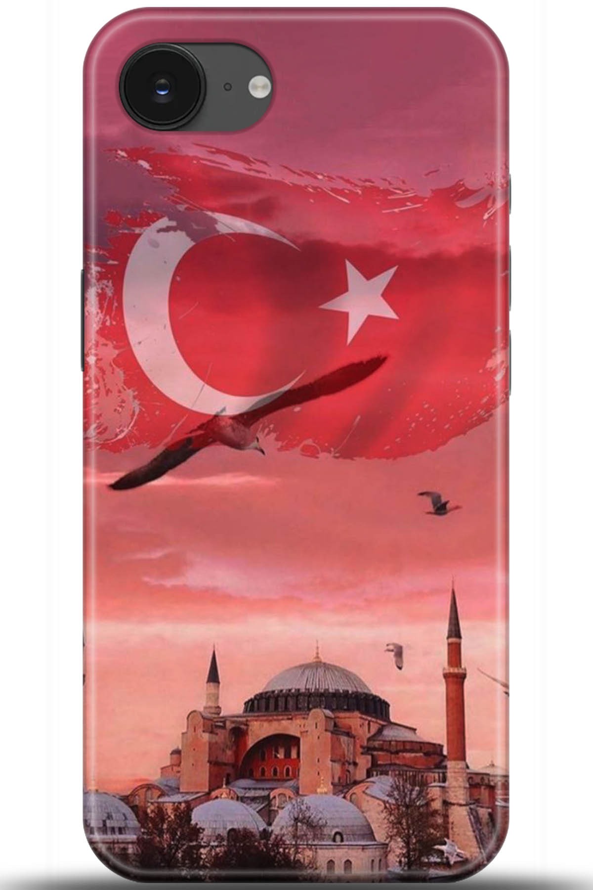 Apple iPhone 16e Uyumlu Kılıf HD Baskılı Kılıf - Followed Institution 5179