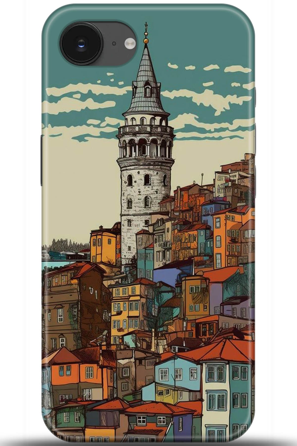 Apple iPhone 16e Uyumlu Kılıf HD Baskılı Kılıf - Followed Institution 5199