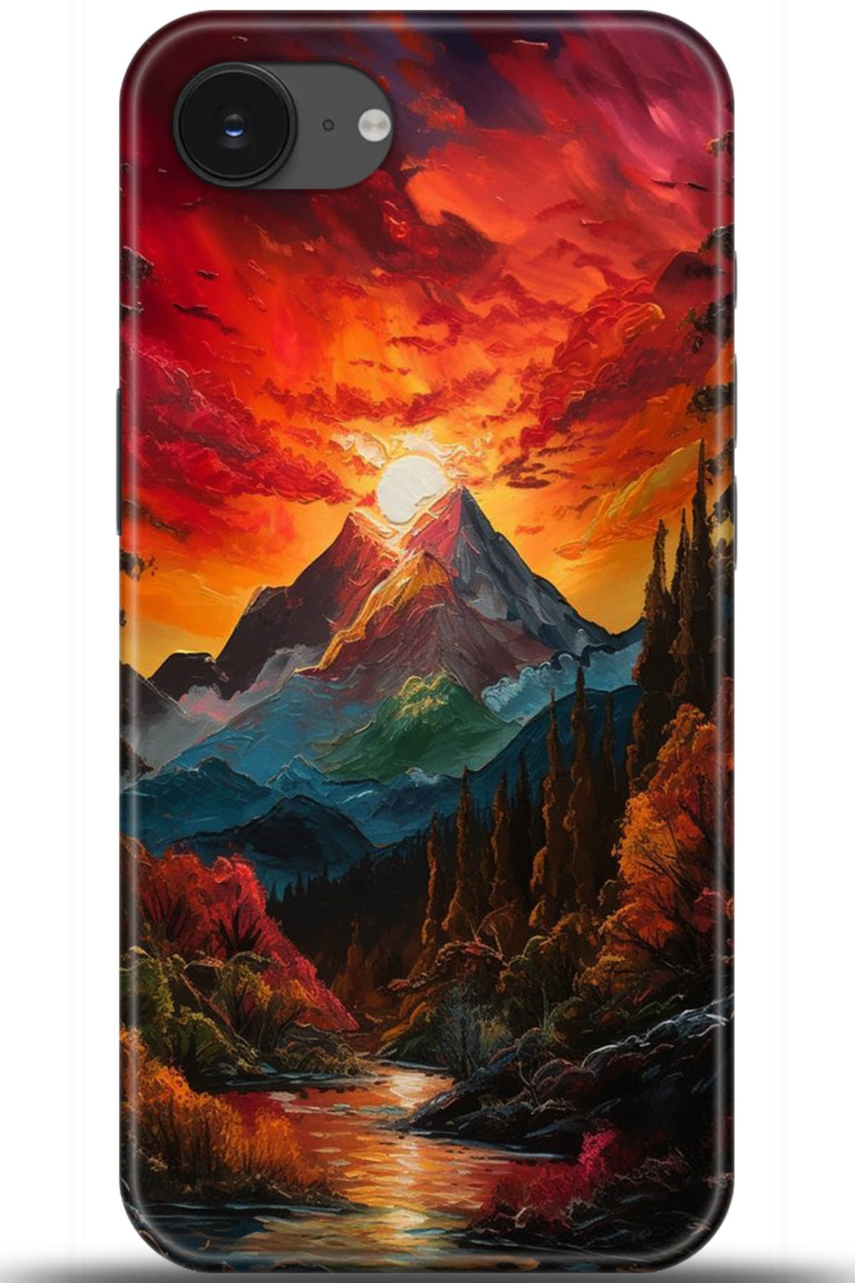 Apple iPhone 16e Uyumlu Kılıf HD Baskılı Kılıf - Followed Institution 5224