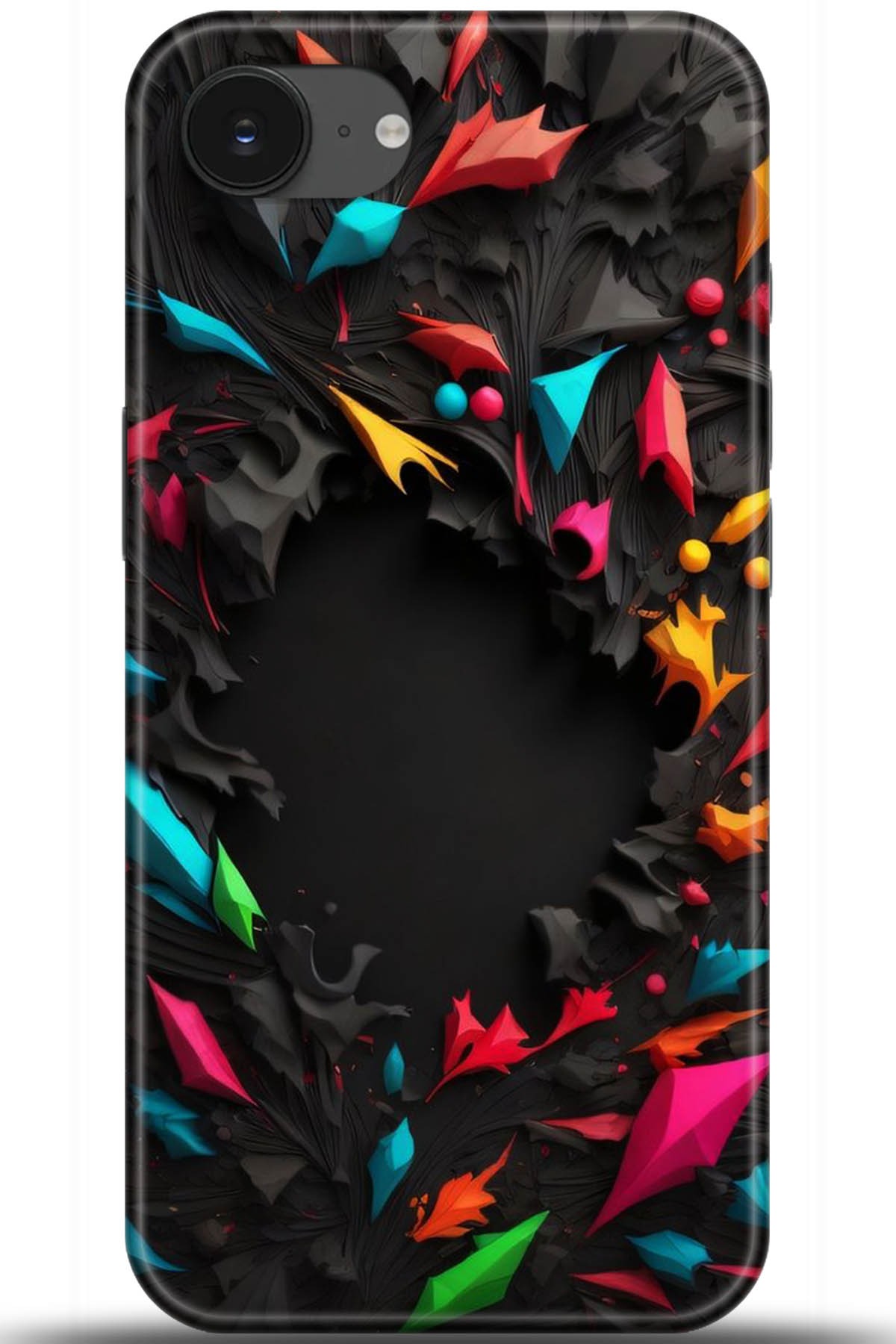 Apple iPhone 16e Uyumlu Kılıf HD Baskılı Kılıf - Followed Institution 5253