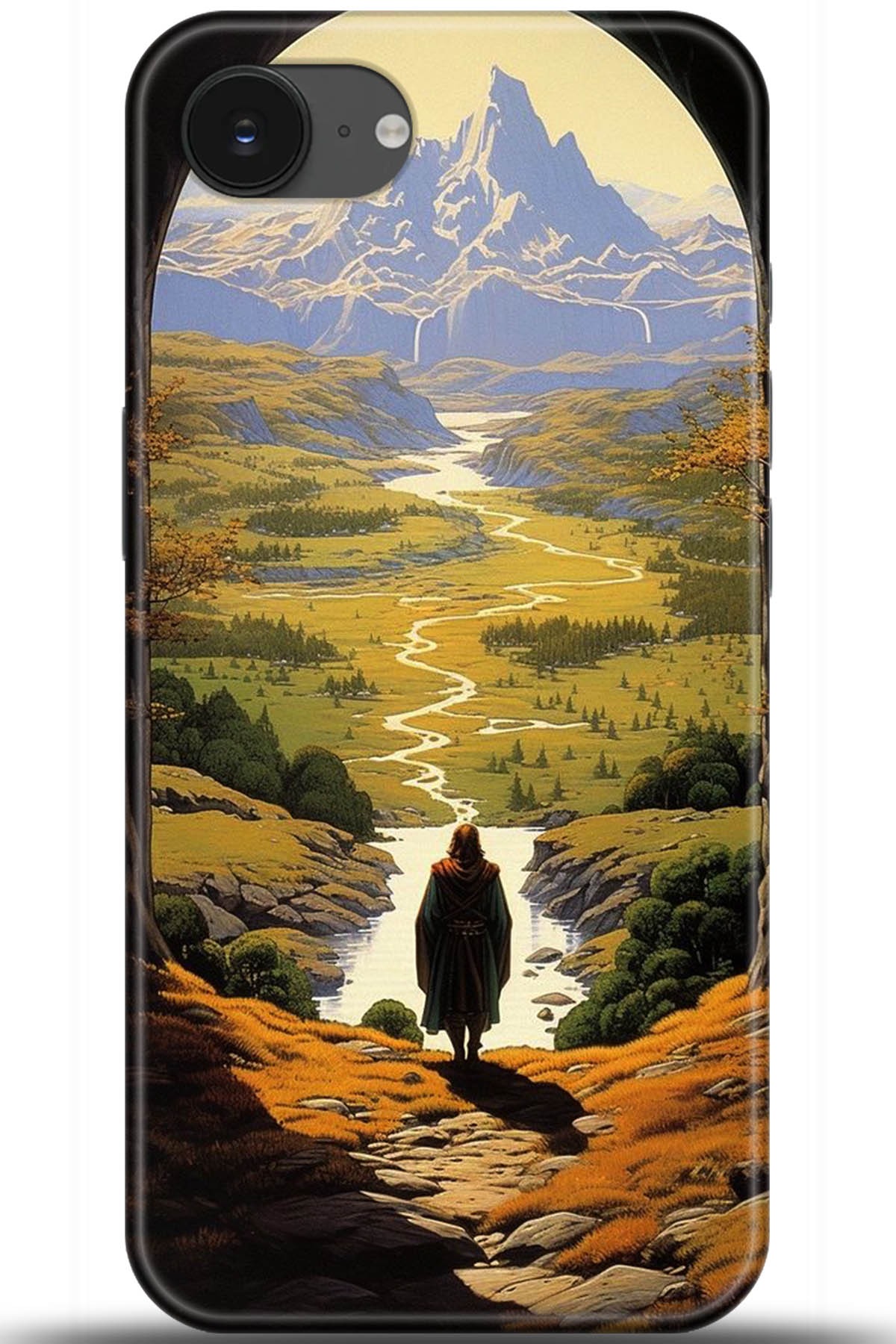 Apple iPhone 16e Uyumlu Kılıf HD Baskılı Kılıf - Followed Institution 5263