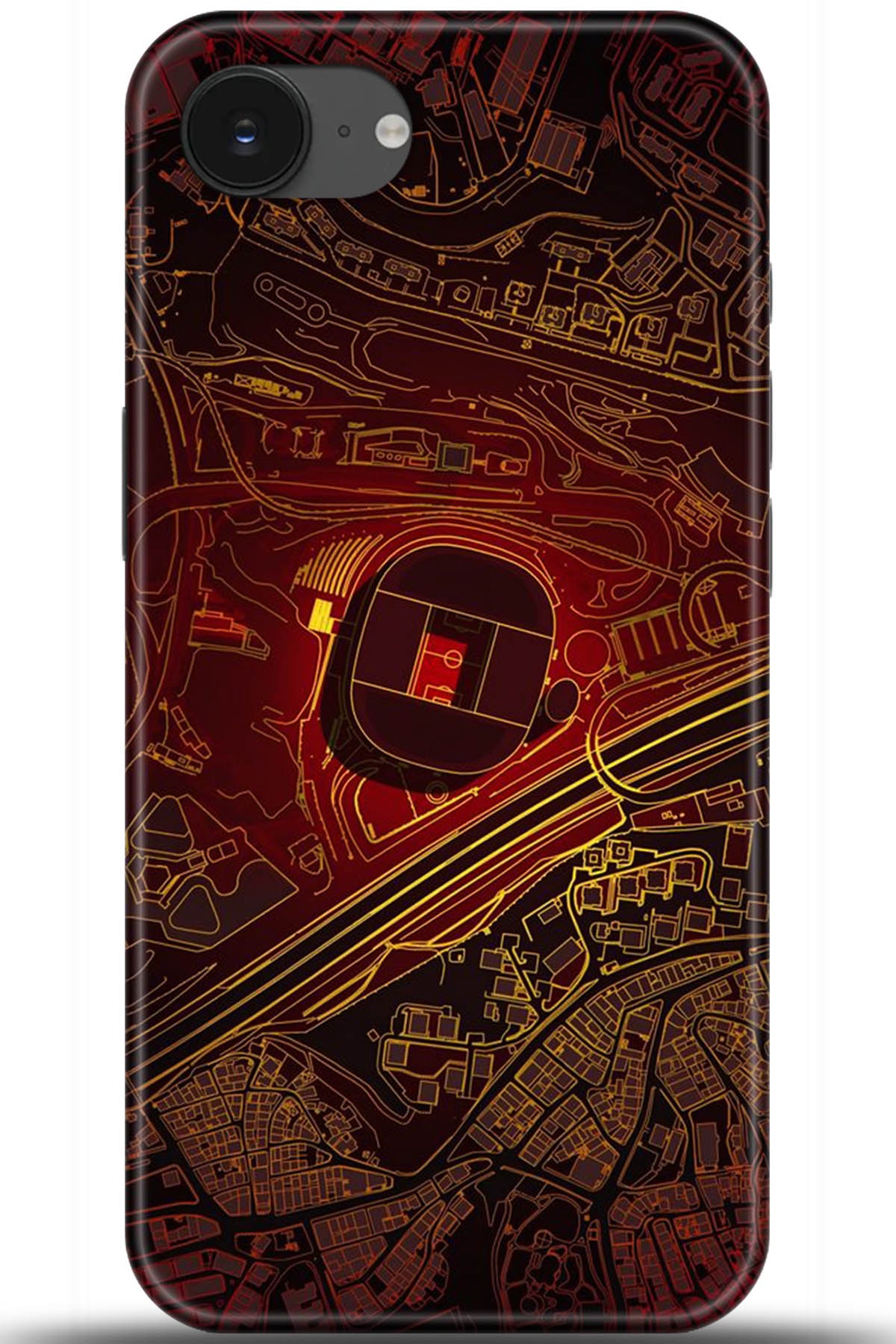 Apple iPhone 16e Uyumlu Kılıf HD Baskılı Kılıf - Followed Institution 5297