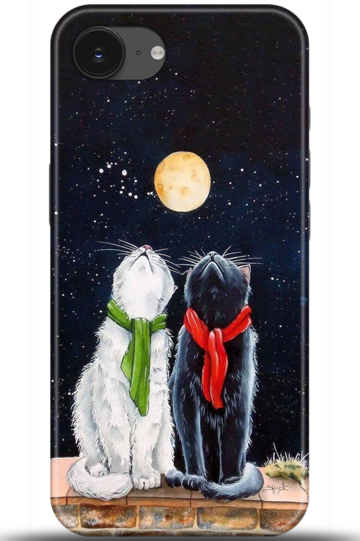 Apple iPhone 16e Uyumlu Kılıf HD Baskılı Kılıf - Followed Institution 5318