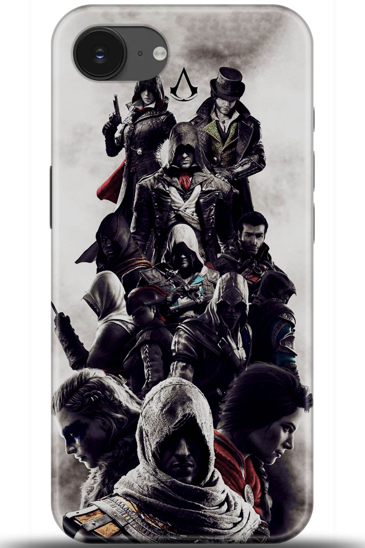 Apple iPhone 16e Uyumlu Kılıf HD Baskılı Kılıf - Followed Institution 5426