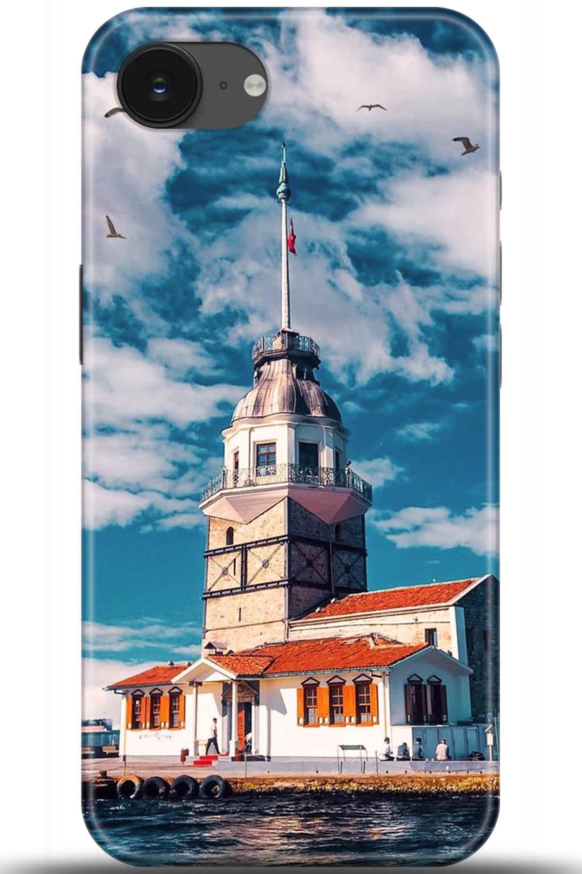 Apple iPhone 16e Uyumlu Kılıf HD Baskılı Kılıf - Followed Institution 5547