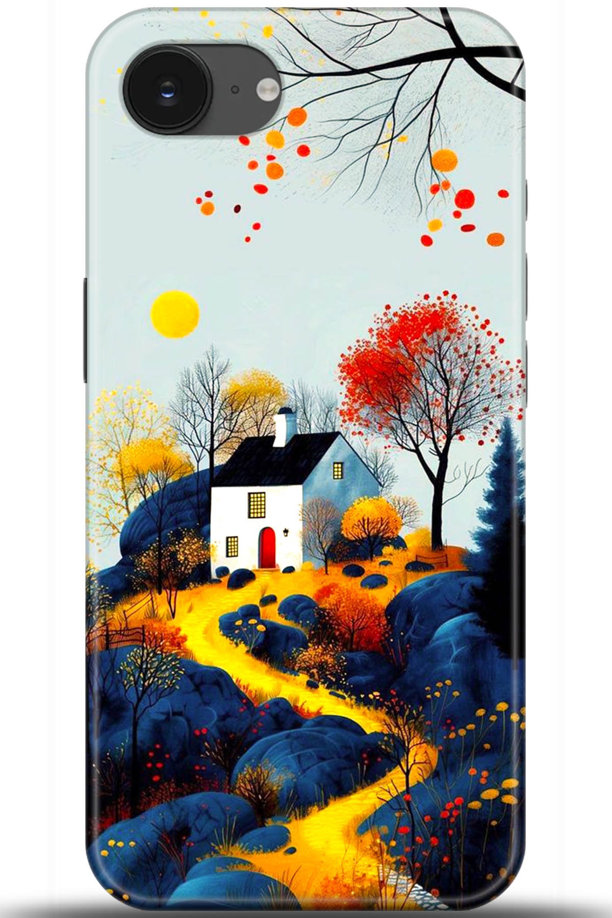 Apple iPhone 16e Uyumlu Kılıf HD Baskılı Kılıf - Followed Institution 5569