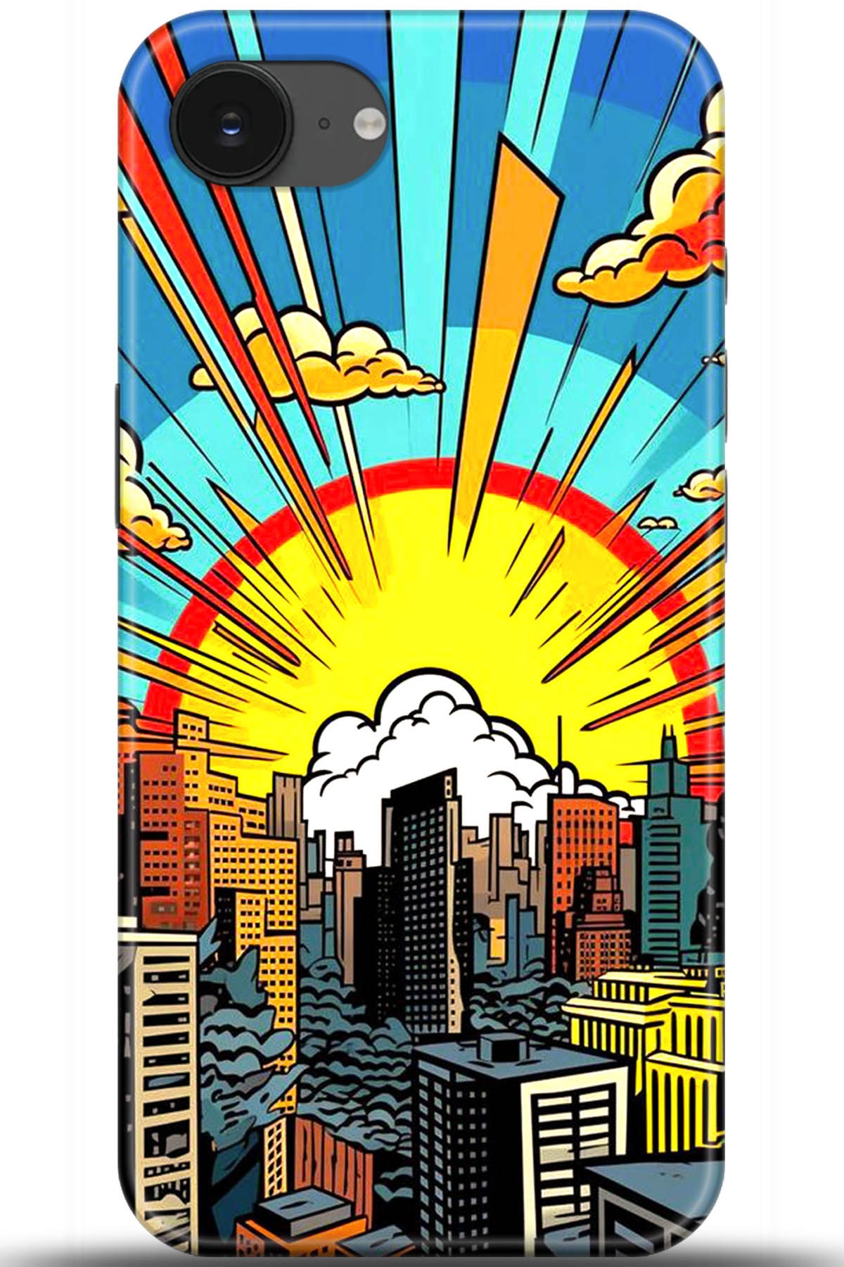 Apple iPhone 16e Uyumlu Kılıf HD Baskılı Kılıf - Followed Institution 5571