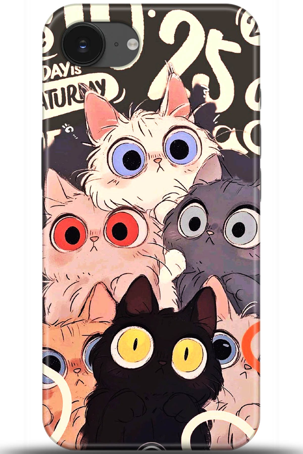 Apple iPhone 16e Uyumlu Kılıf HD Baskılı Kılıf - Followed Institution 5641