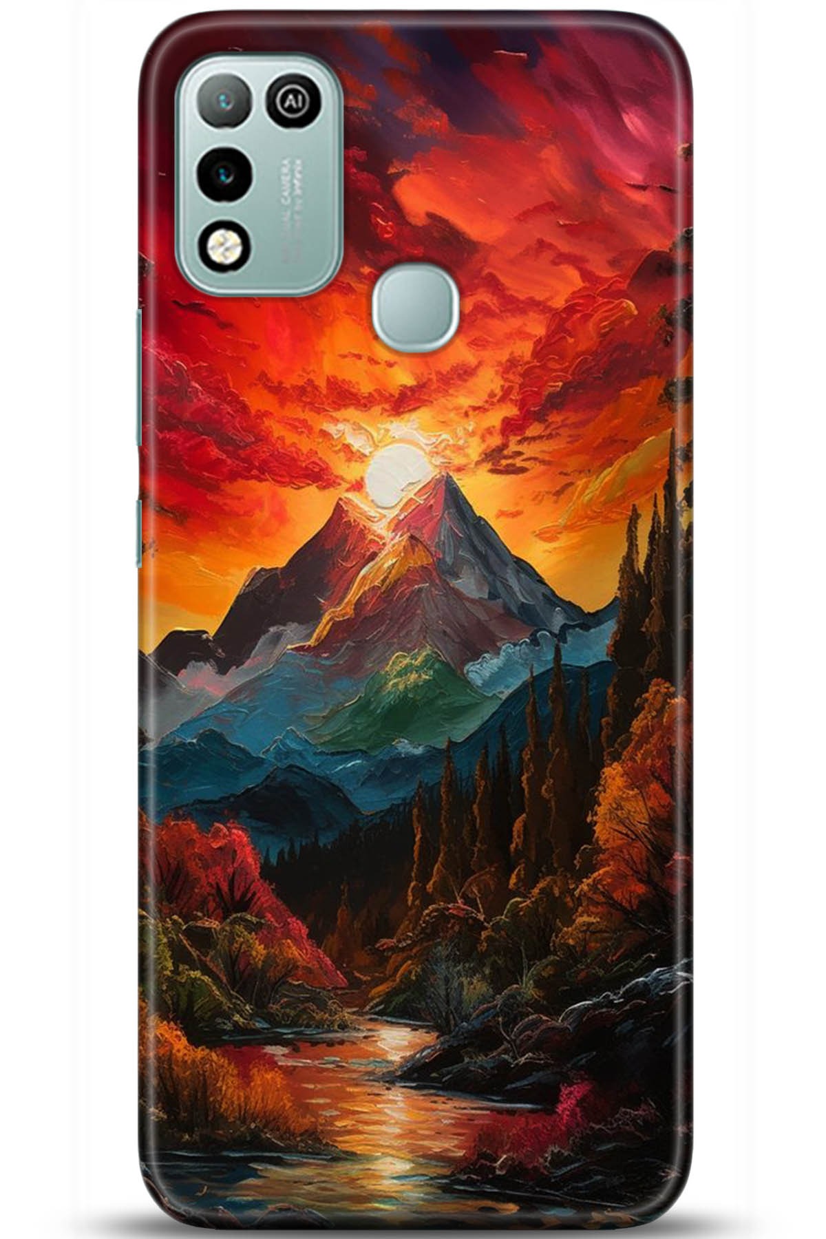 iNfinix Hot 10 Uyumlu Kılıf HD Baskılı Kılıf - Followed Institution 5224