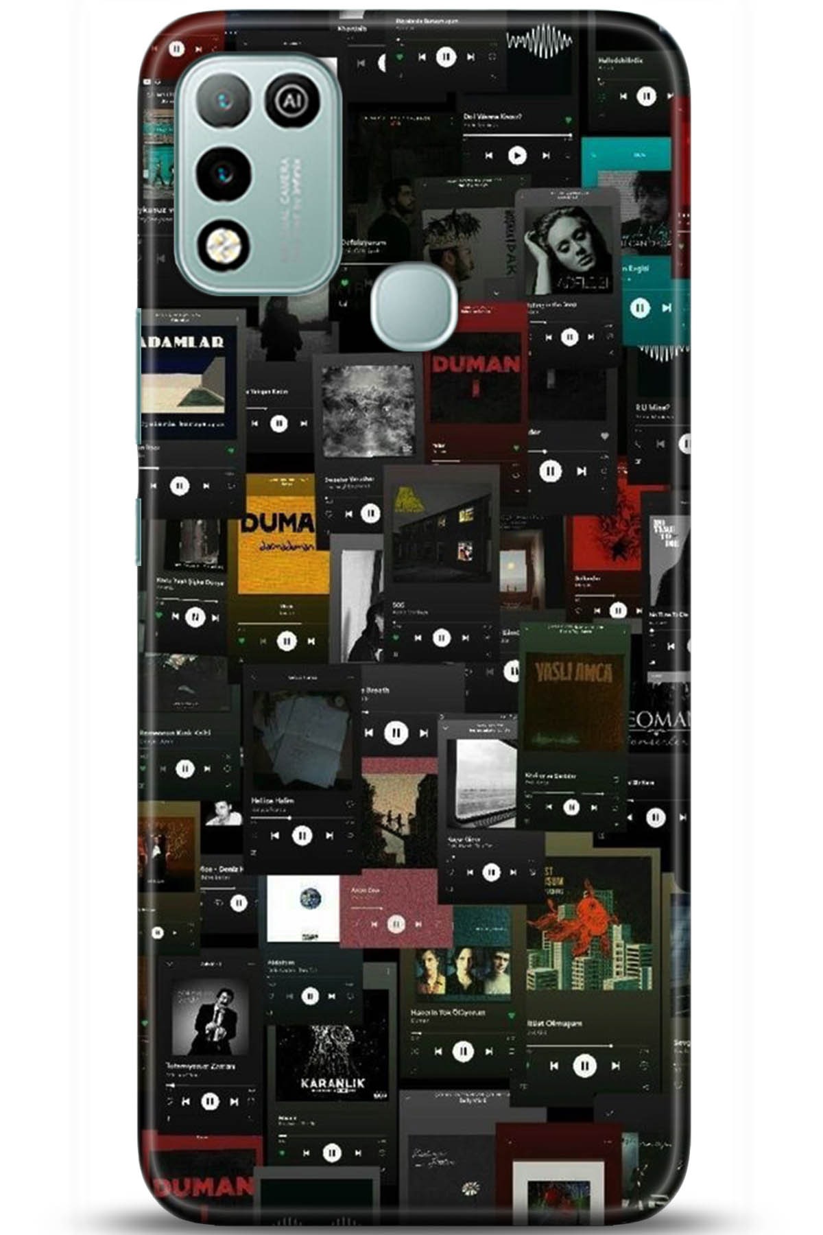 iNfinix Hot 10 Uyumlu Kılıf HD Baskılı Kılıf - Followed Institution 5264