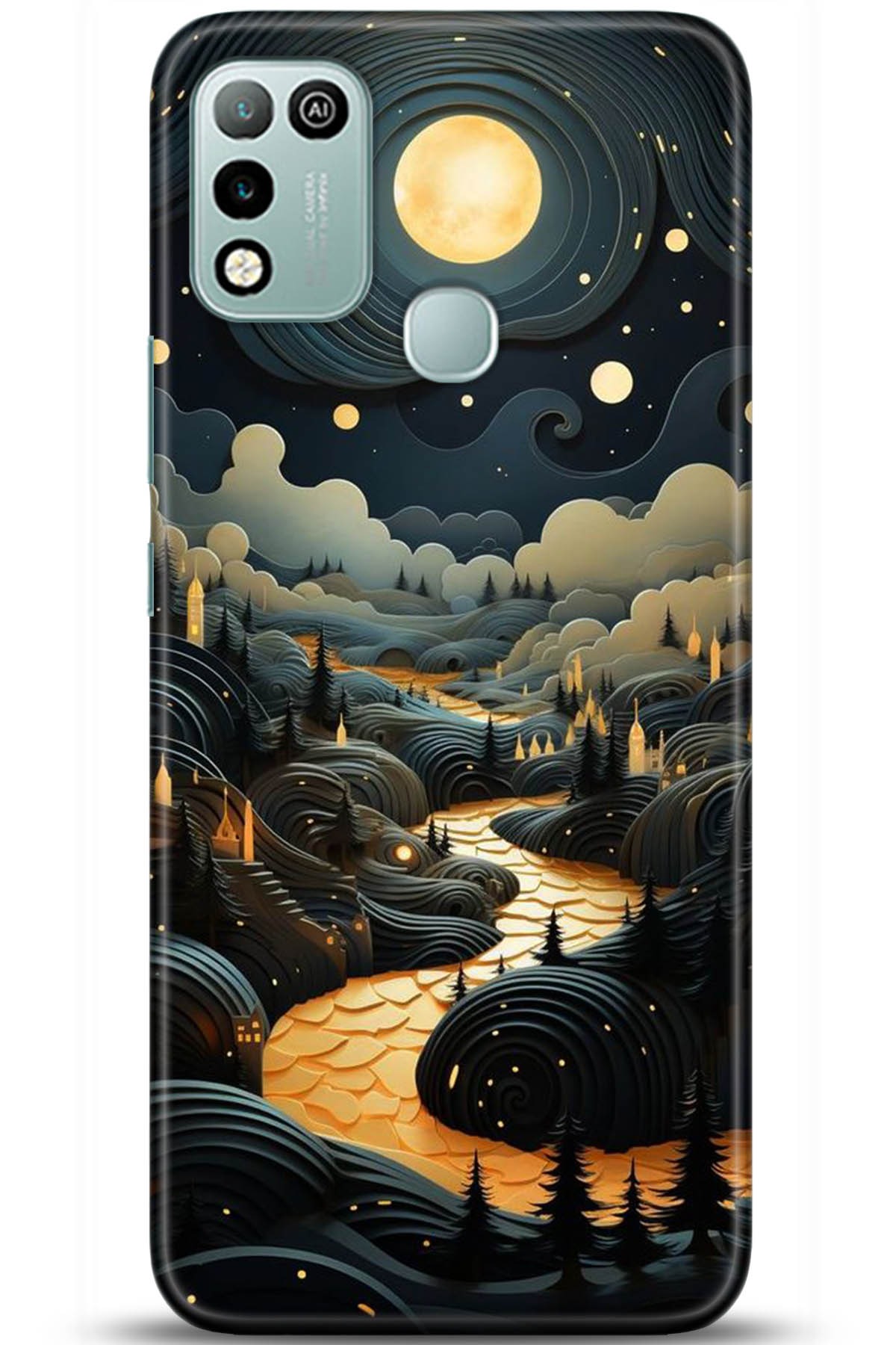 iNfinix Hot 10 Uyumlu Kılıf HD Baskılı Kılıf - Followed Institution 5268