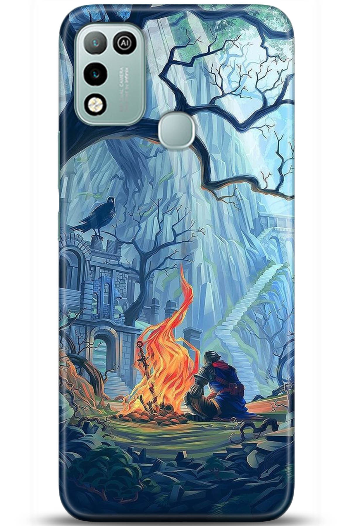 iNfinix Hot 10 Uyumlu Kılıf HD Baskılı Kılıf - Followed Institution 5308