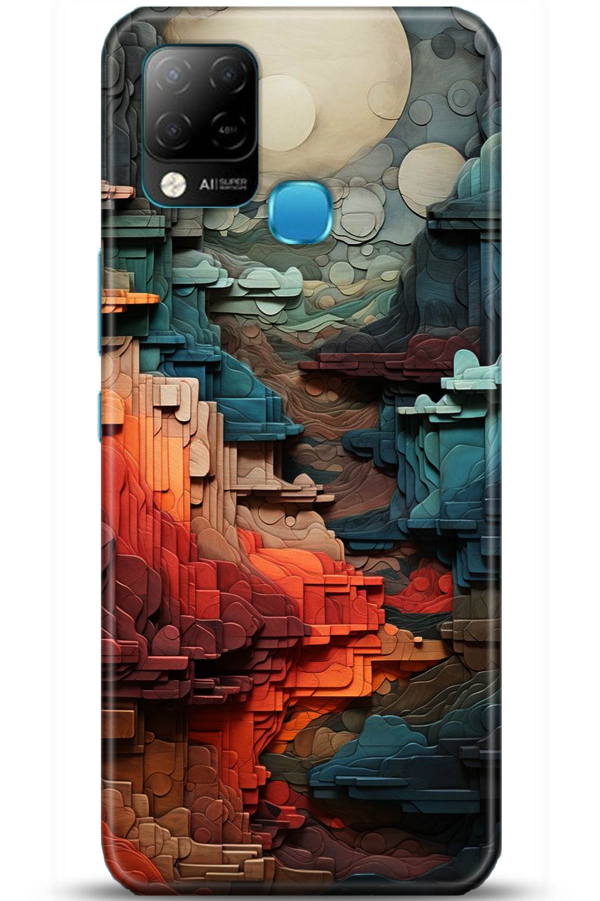 iNfinix Hot 10T Uyumlu Kılıf HD Baskılı Kılıf - Followed Institution 5218