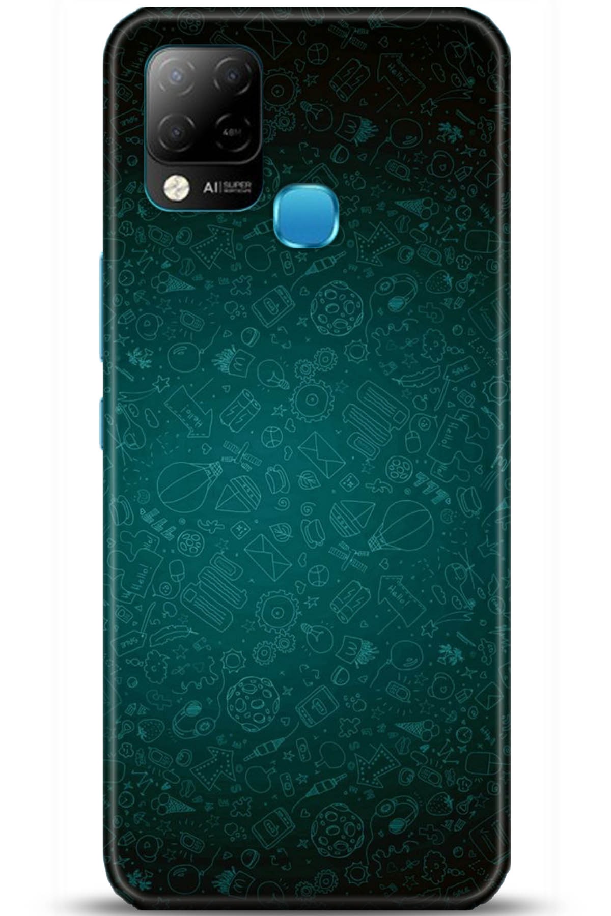 iNfinix Hot 10T Uyumlu Kılıf HD Baskılı Kılıf - Followed Institution 5255