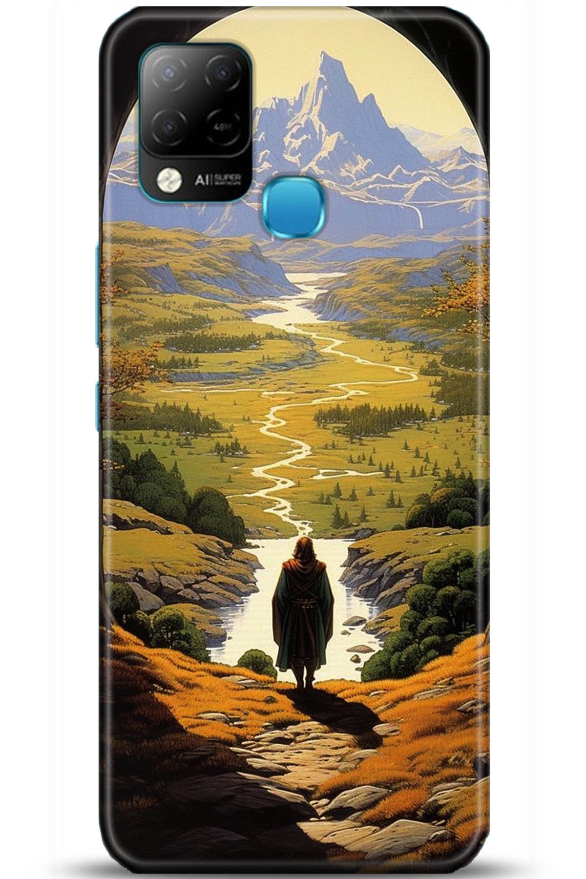 iNfinix Hot 10T Uyumlu Kılıf HD Baskılı Kılıf - Followed Institution 5263