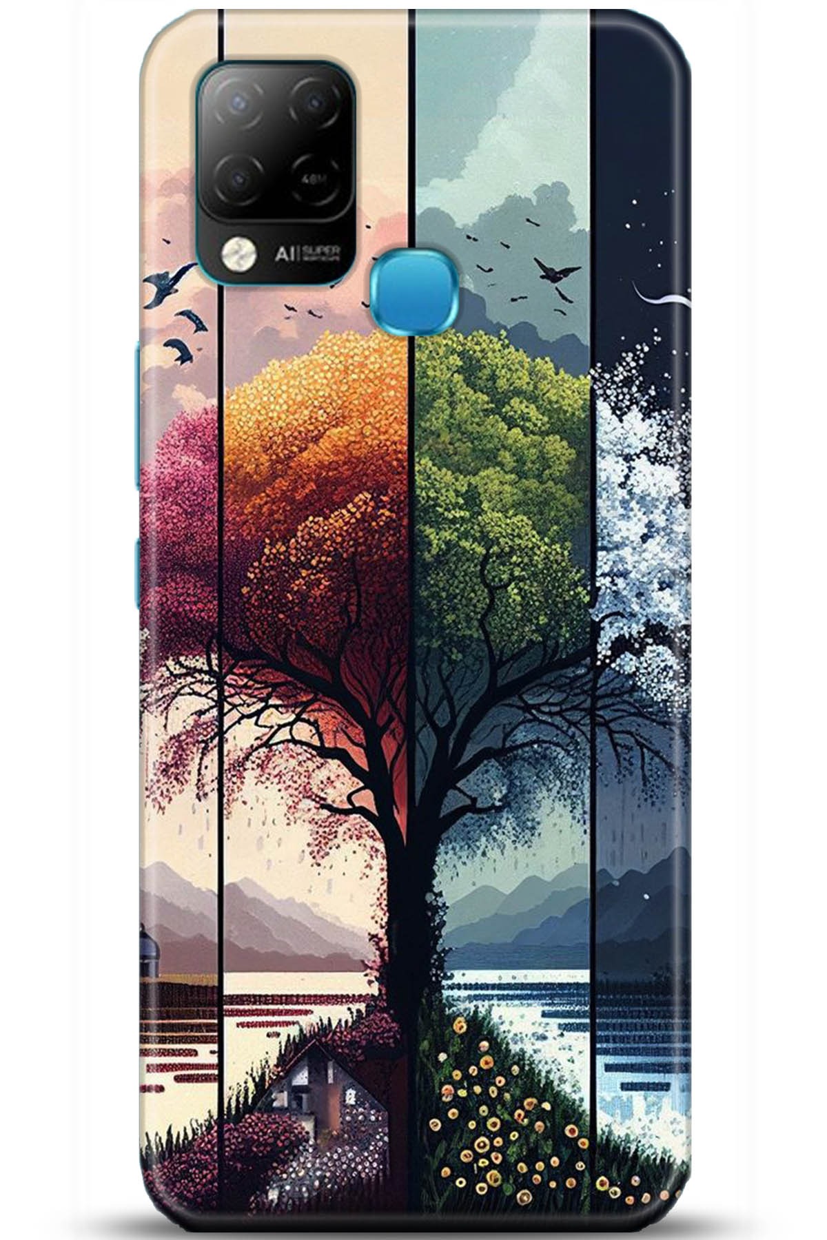 iNfinix Hot 10T Uyumlu Kılıf HD Baskılı Kılıf - Followed Institution 5369