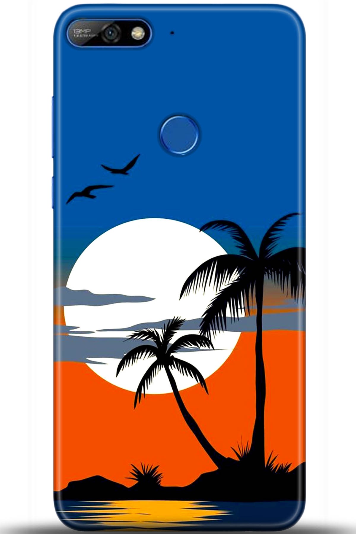 Huawei Y7 2018 Uyumlu Kılıf HD Baskılı Kılıf - Followed Institution 5446