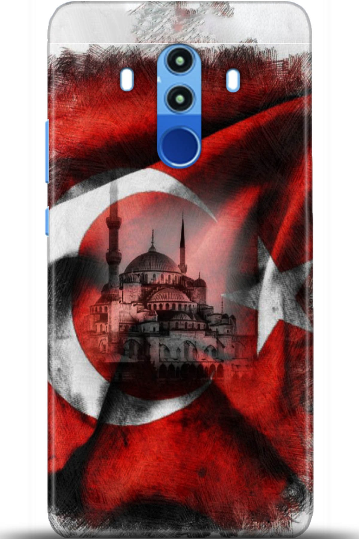Huawei Mate 10 Pro Uyumlu Kılıf HD Baskılı Kılıf - Followed Institution 5178