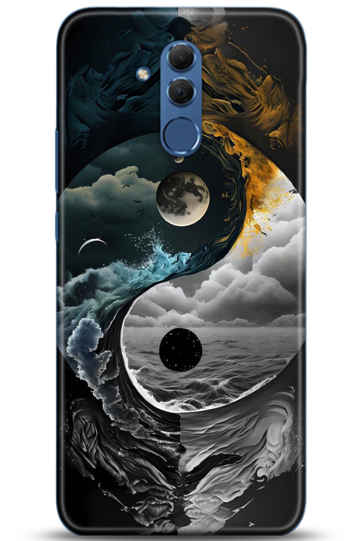 Huawei Mate 20 Lite Uyumlu Kılıf HD Baskılı Kılıf - Followed Institution 5177