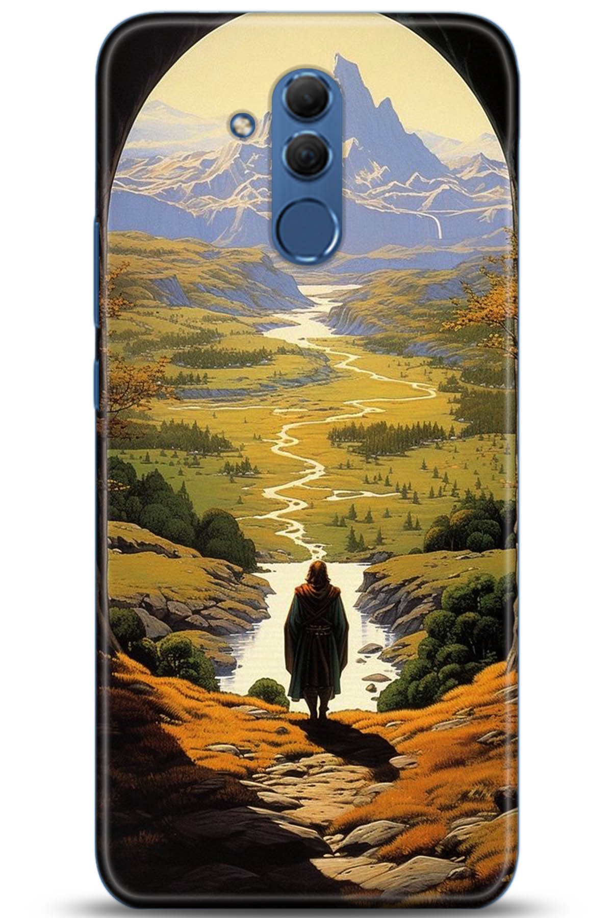 Huawei Mate 20 Lite Uyumlu Kılıf HD Baskılı Kılıf - Followed Institution 5263