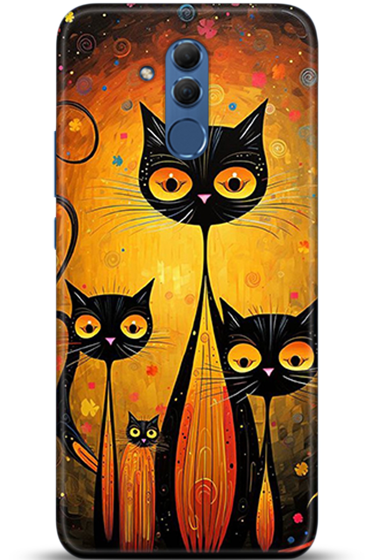 Huawei Mate 20 Lite Uyumlu Kılıf HD Baskılı Kılıf - Followed Institution 5316