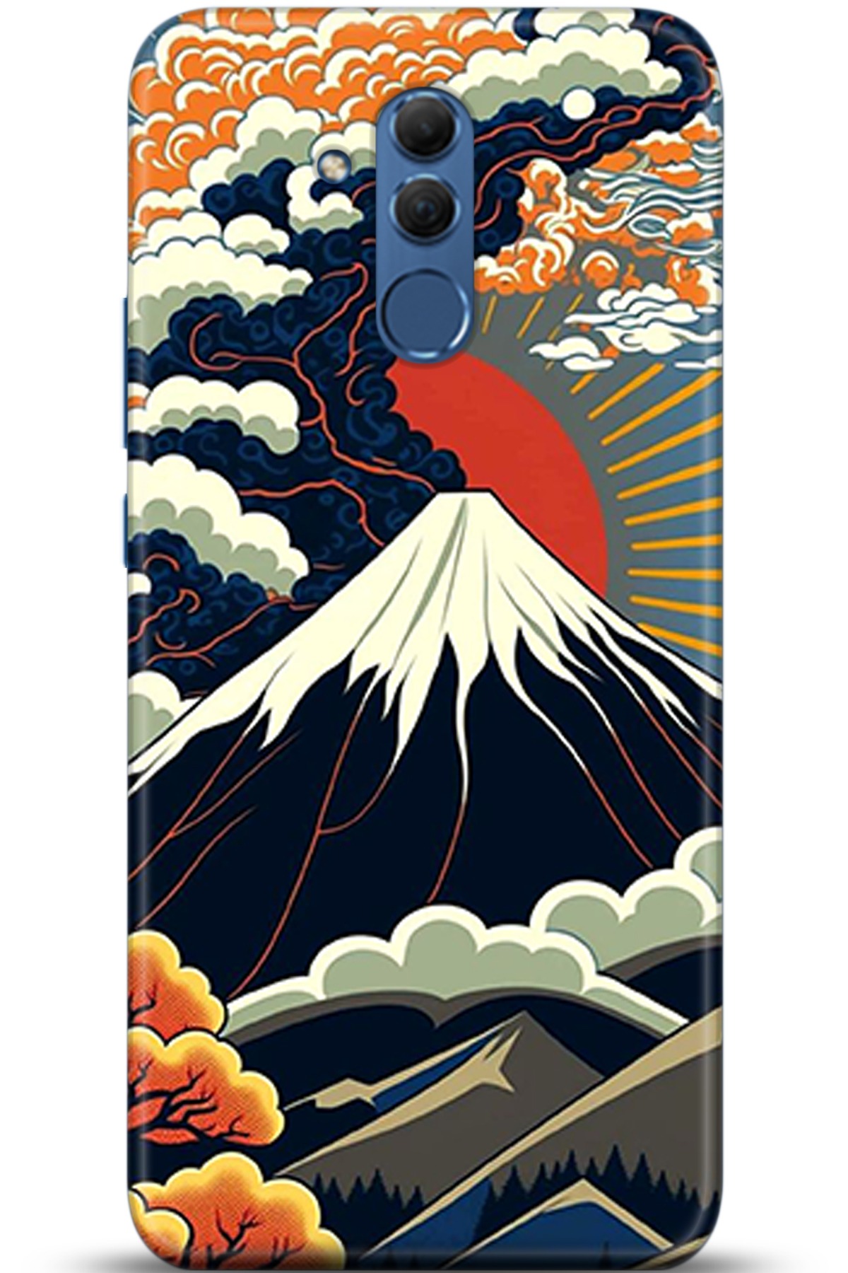 Huawei Mate 20 Lite Uyumlu Kılıf HD Baskılı Kılıf - Followed Institution 5342