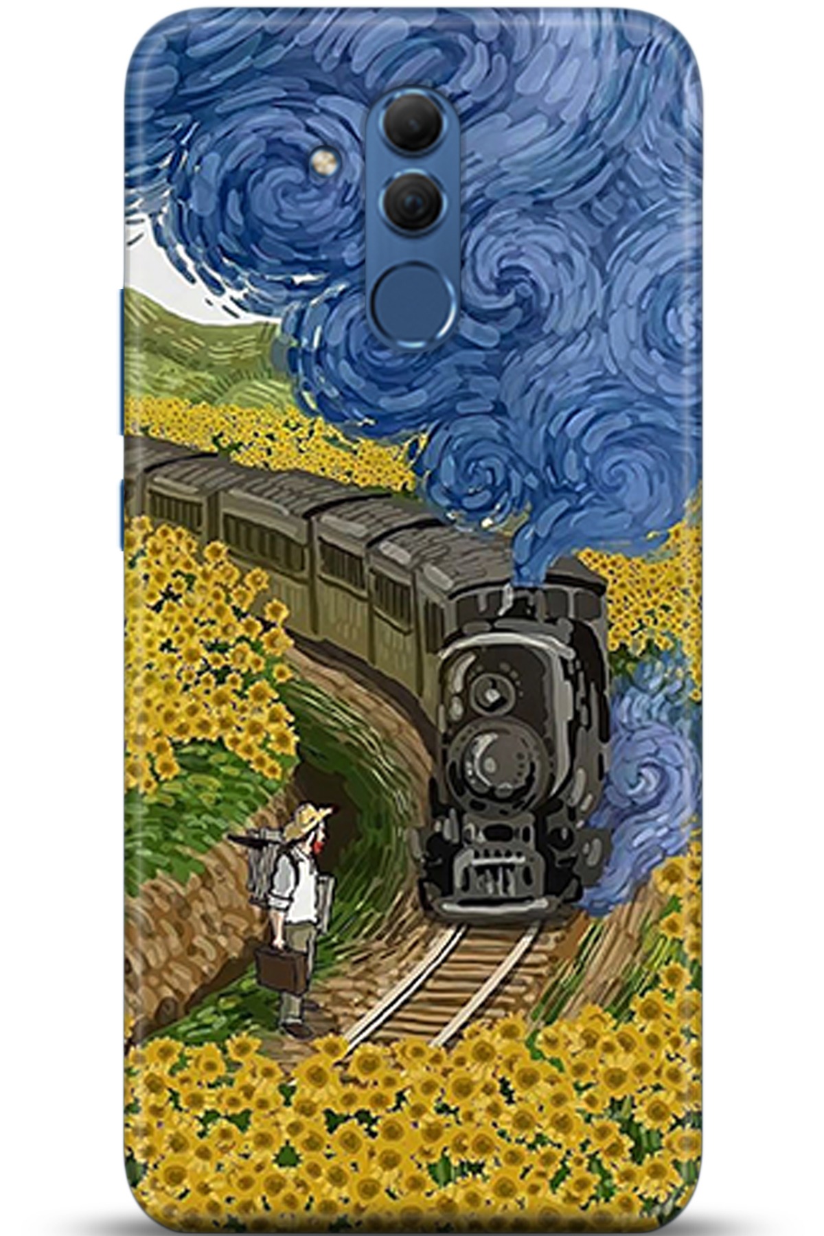 Huawei Mate 20 Lite Uyumlu Kılıf HD Baskılı Kılıf - Followed Institution 5344