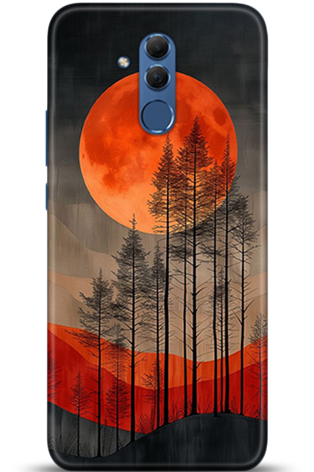 Huawei Mate 20 Lite Uyumlu Kılıf HD Baskılı Kılıf - Followed Institution 5370