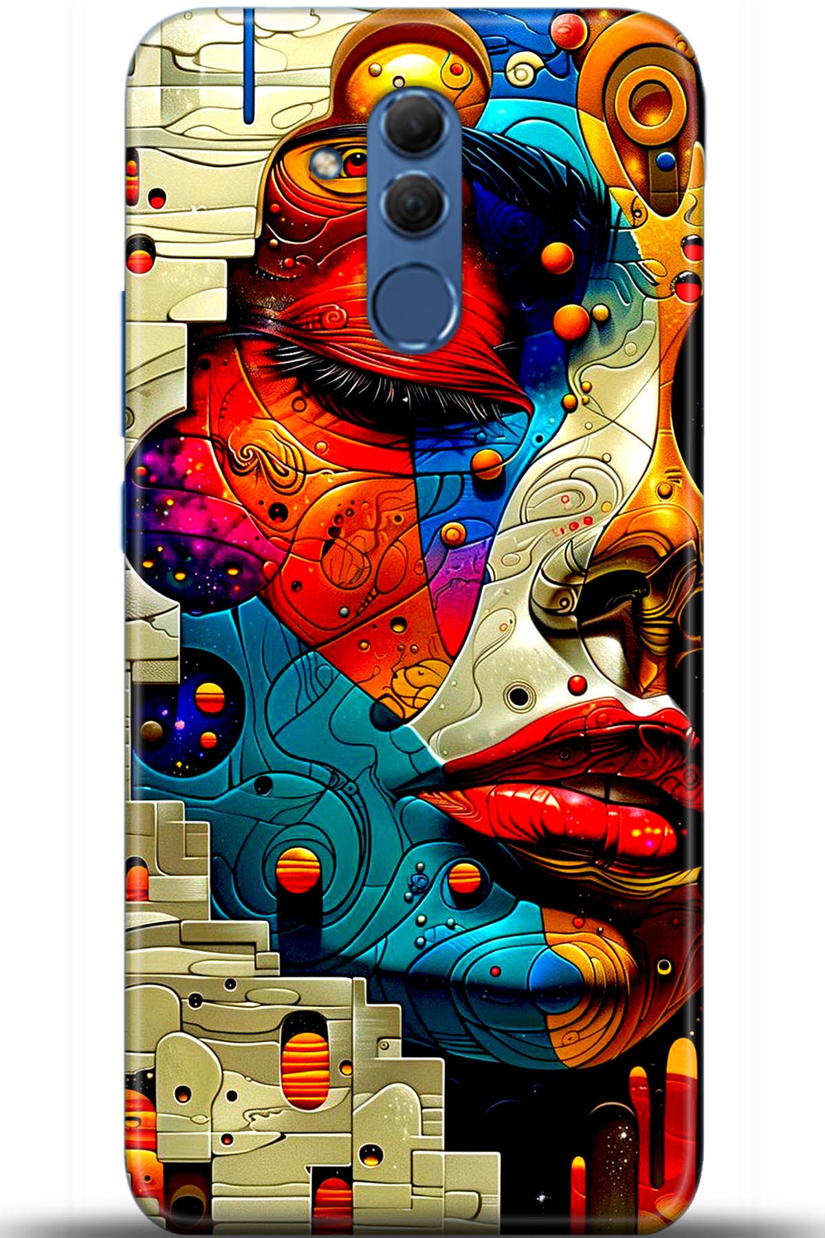 Huawei Mate 20 Lite Uyumlu Kılıf HD Baskılı Kılıf - Followed Institution 5422