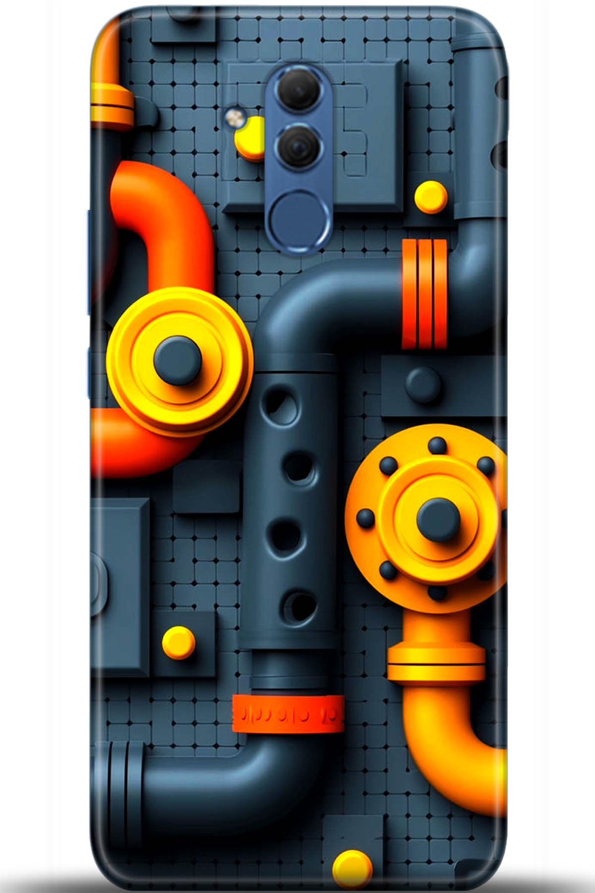 Huawei Mate 20 Lite Uyumlu Kılıf HD Baskılı Kılıf - Followed Institution 5466