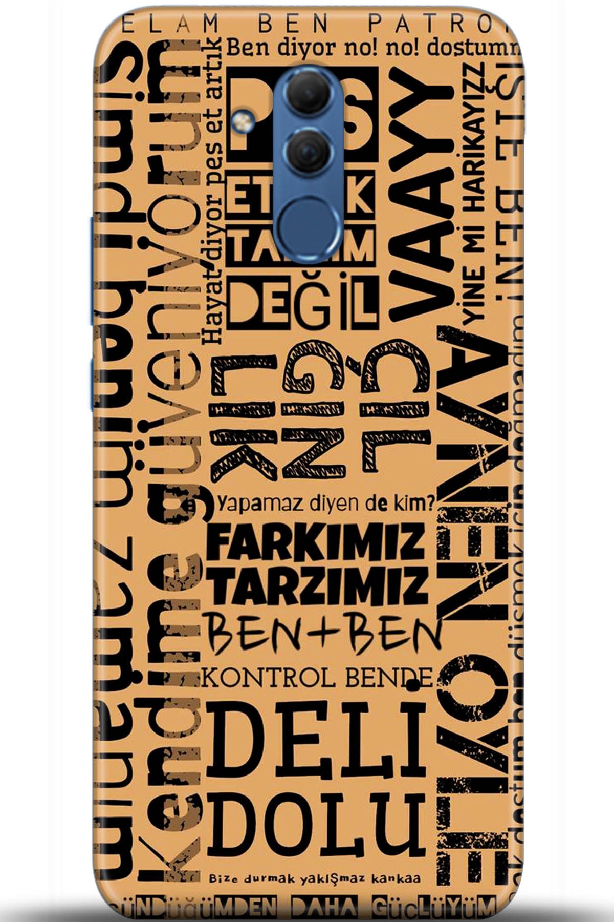 Huawei Mate 20 Lite Uyumlu Kılıf HD Baskılı Kılıf - Followed Institution 5588