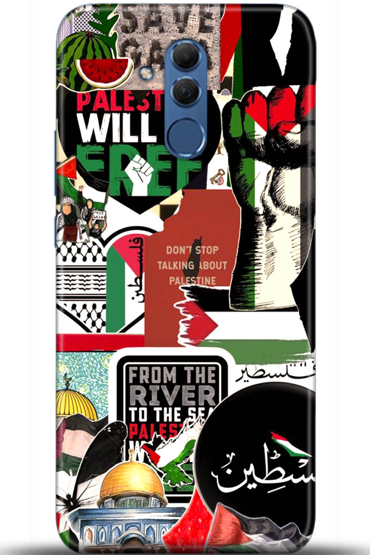 Huawei Mate 20 Lite Uyumlu Kılıf HD Baskılı Kılıf - Followed Institution 5617