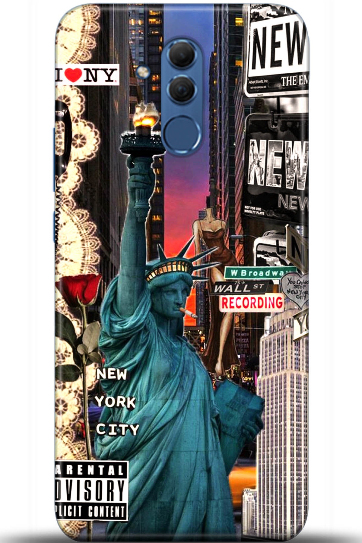 Huawei Mate 20 Lite Uyumlu Kılıf HD Baskılı Kılıf - Followed Institution 5618