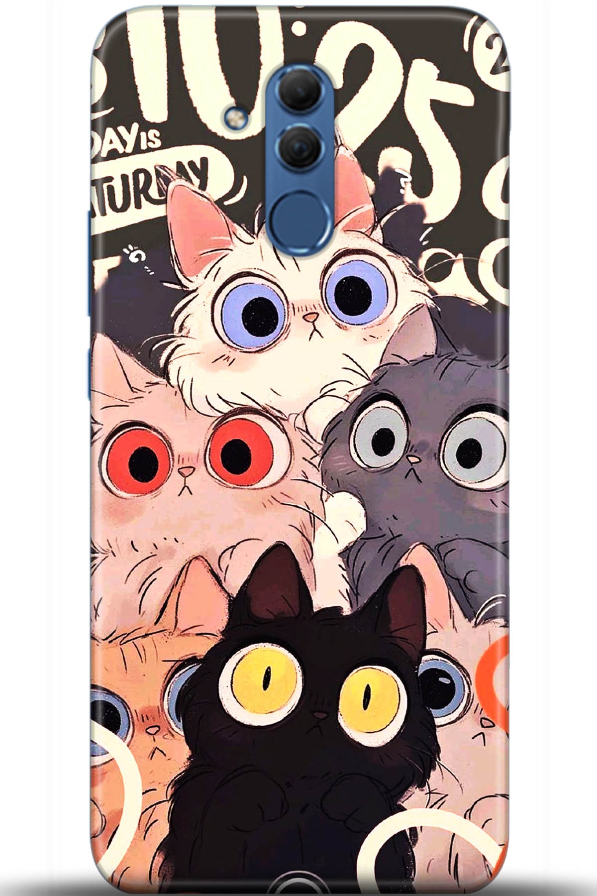 Huawei Mate 20 Lite Uyumlu Kılıf HD Baskılı Kılıf - Followed Institution 5641