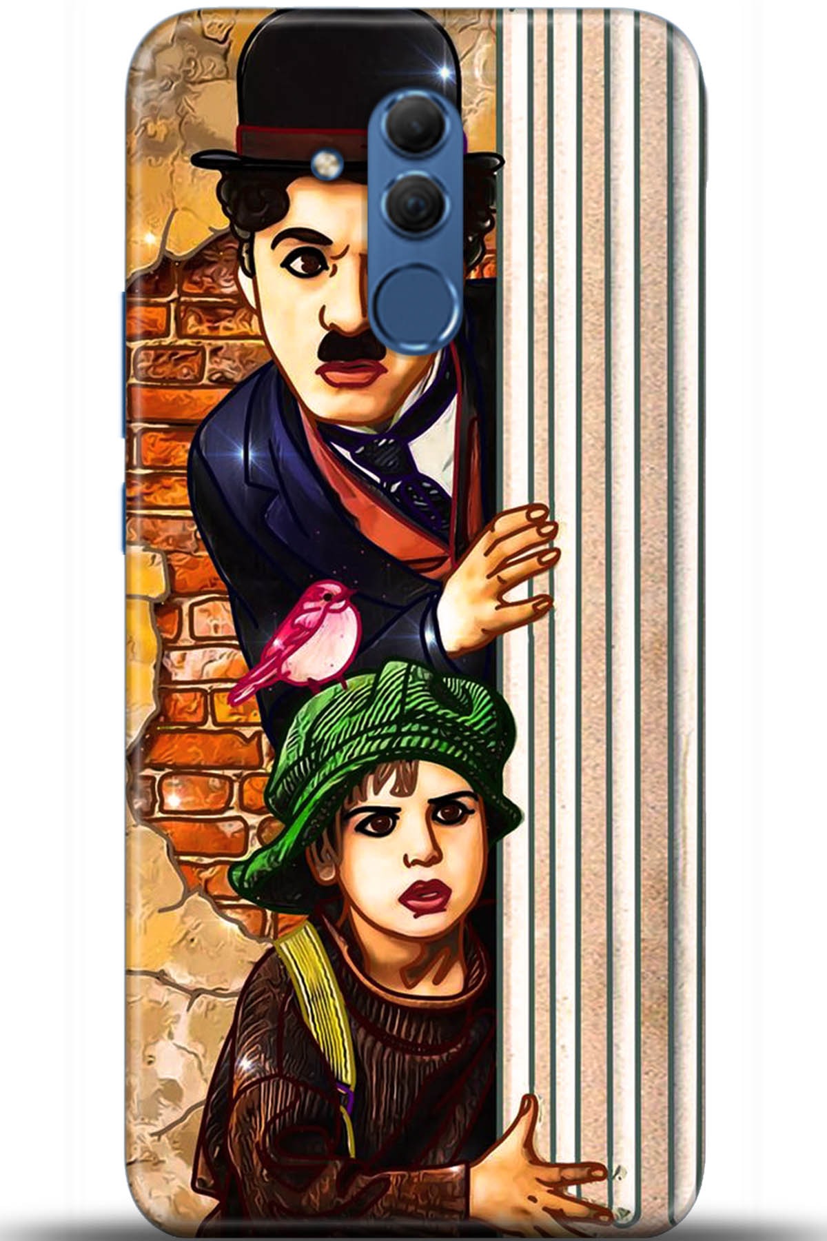 Huawei Mate 20 Lite Uyumlu Kılıf HD Baskılı Kılıf - Followed Institution 5694