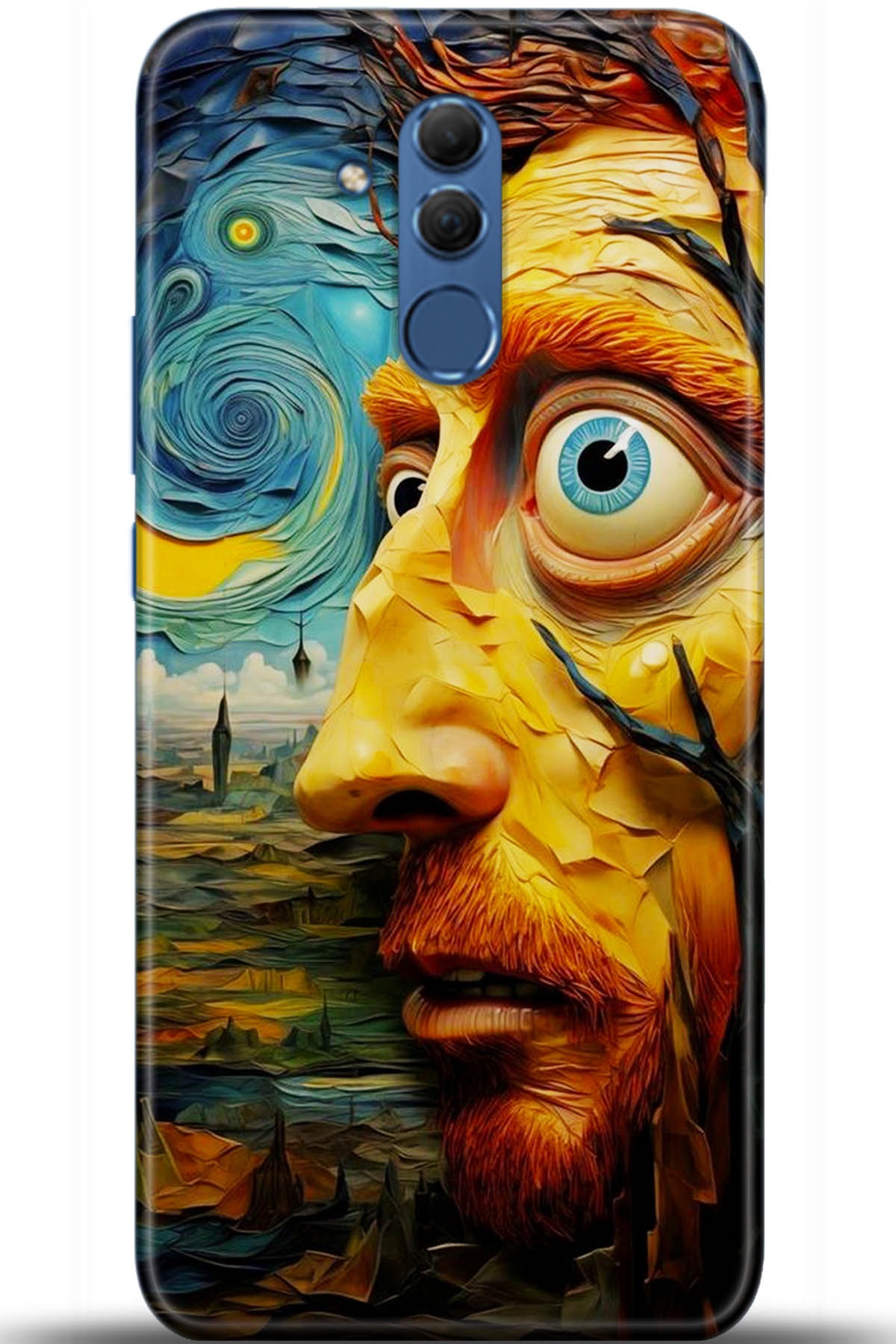 Huawei Mate 20 Lite Uyumlu Kılıf HD Baskılı Kılıf - Followed Institution 5714