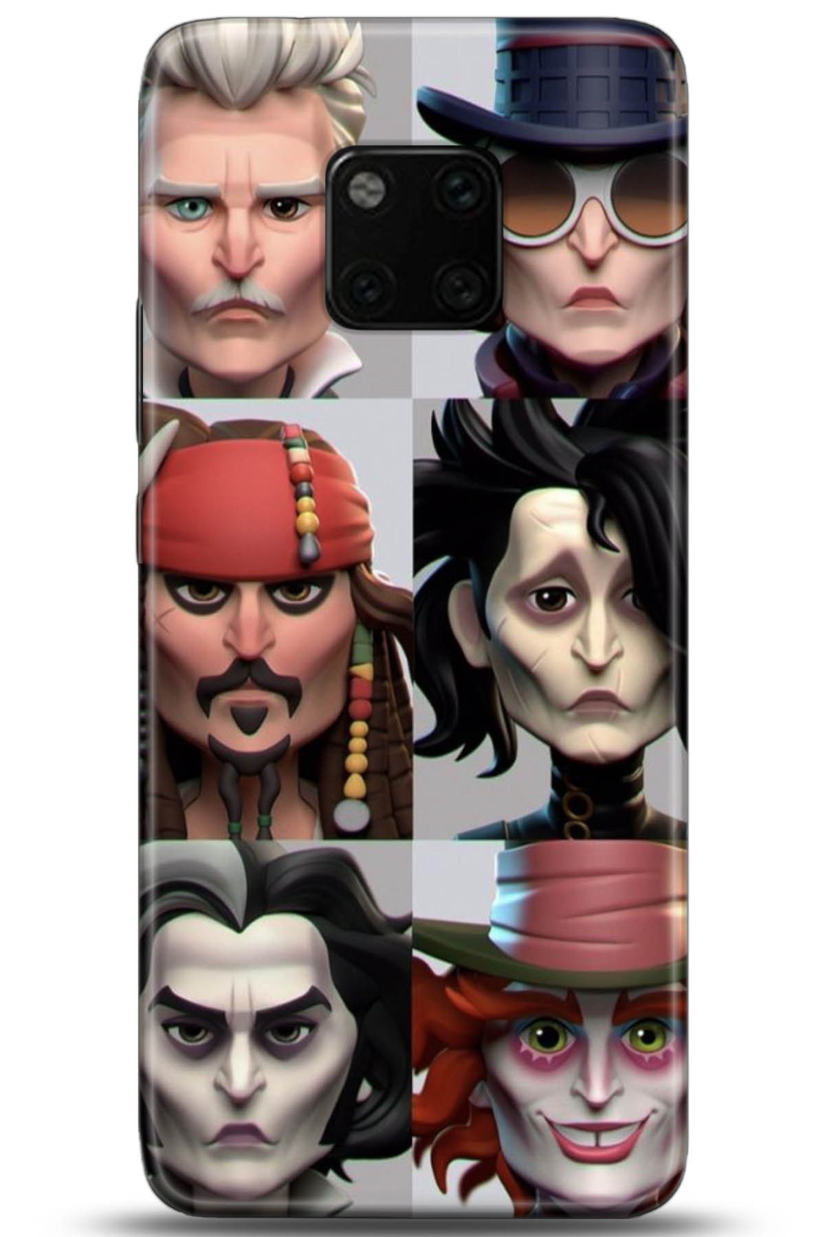 Huawei Mate 20 Pro Uyumlu Kılıf HD Baskılı Kılıf - Followed Institution 5001