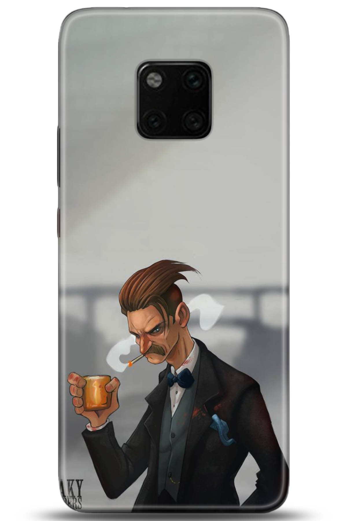 Huawei Mate 20 Pro Uyumlu Kılıf HD Baskılı Kılıf - Followed Institution 5088