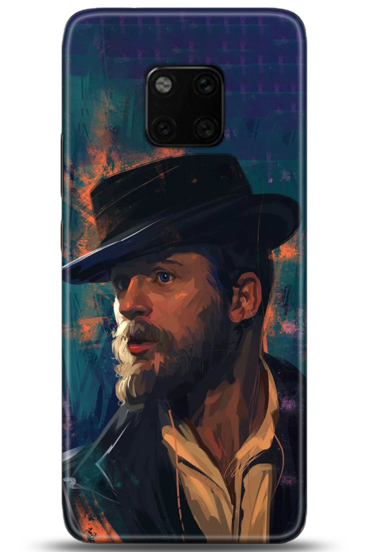 Huawei Mate 20 Pro Uyumlu Kılıf HD Baskılı Kılıf - Followed Institution 5094