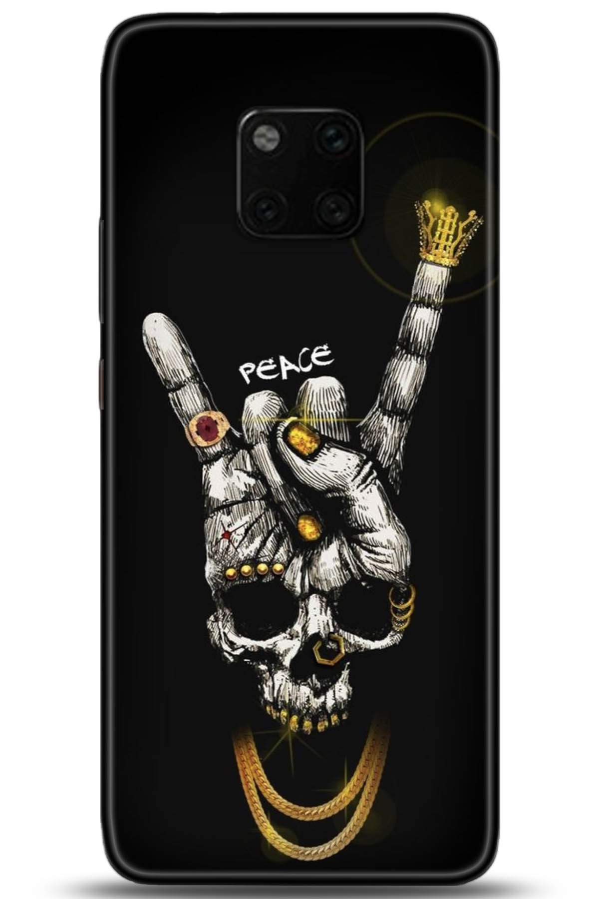 Huawei Mate 20 Pro Uyumlu Kılıf HD Baskılı Kılıf - Followed Institution 5148