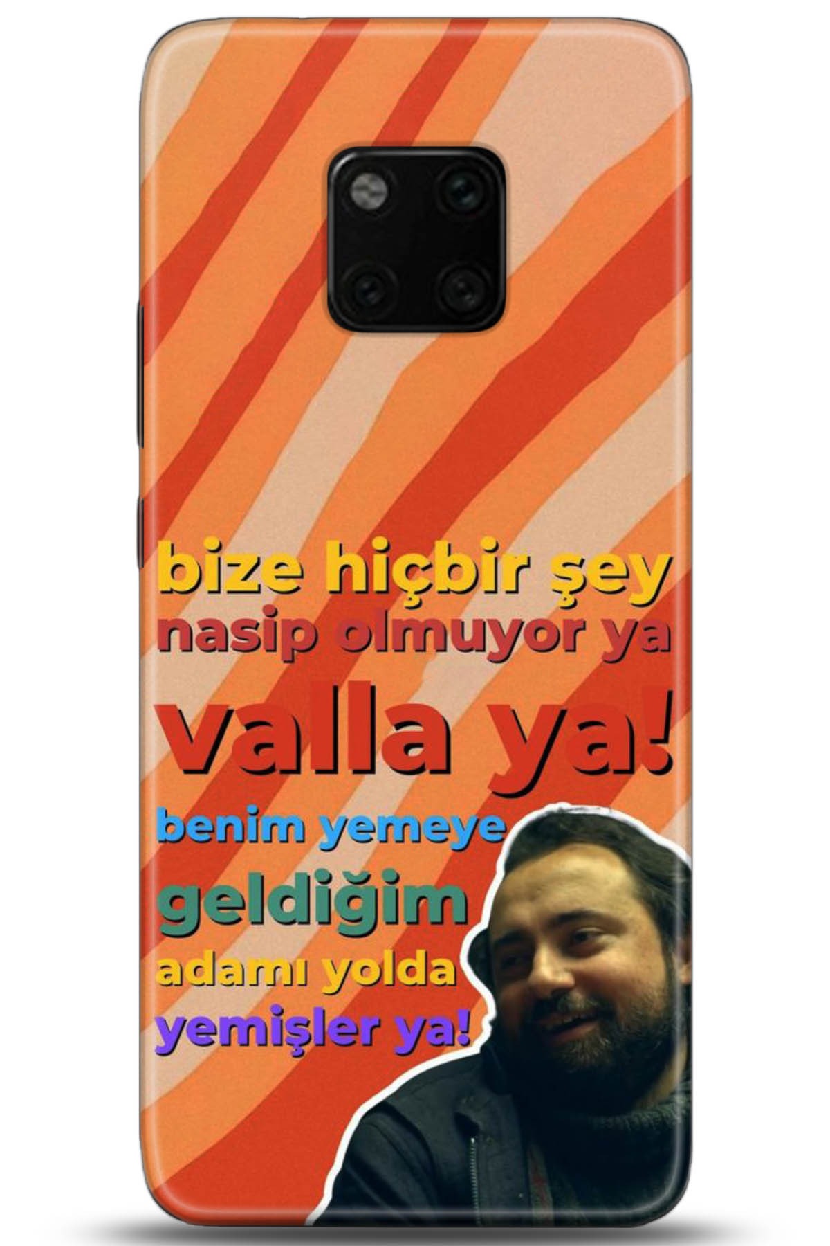 Huawei Mate 20 Pro Uyumlu Kılıf HD Baskılı Kılıf - Followed Institution 5161