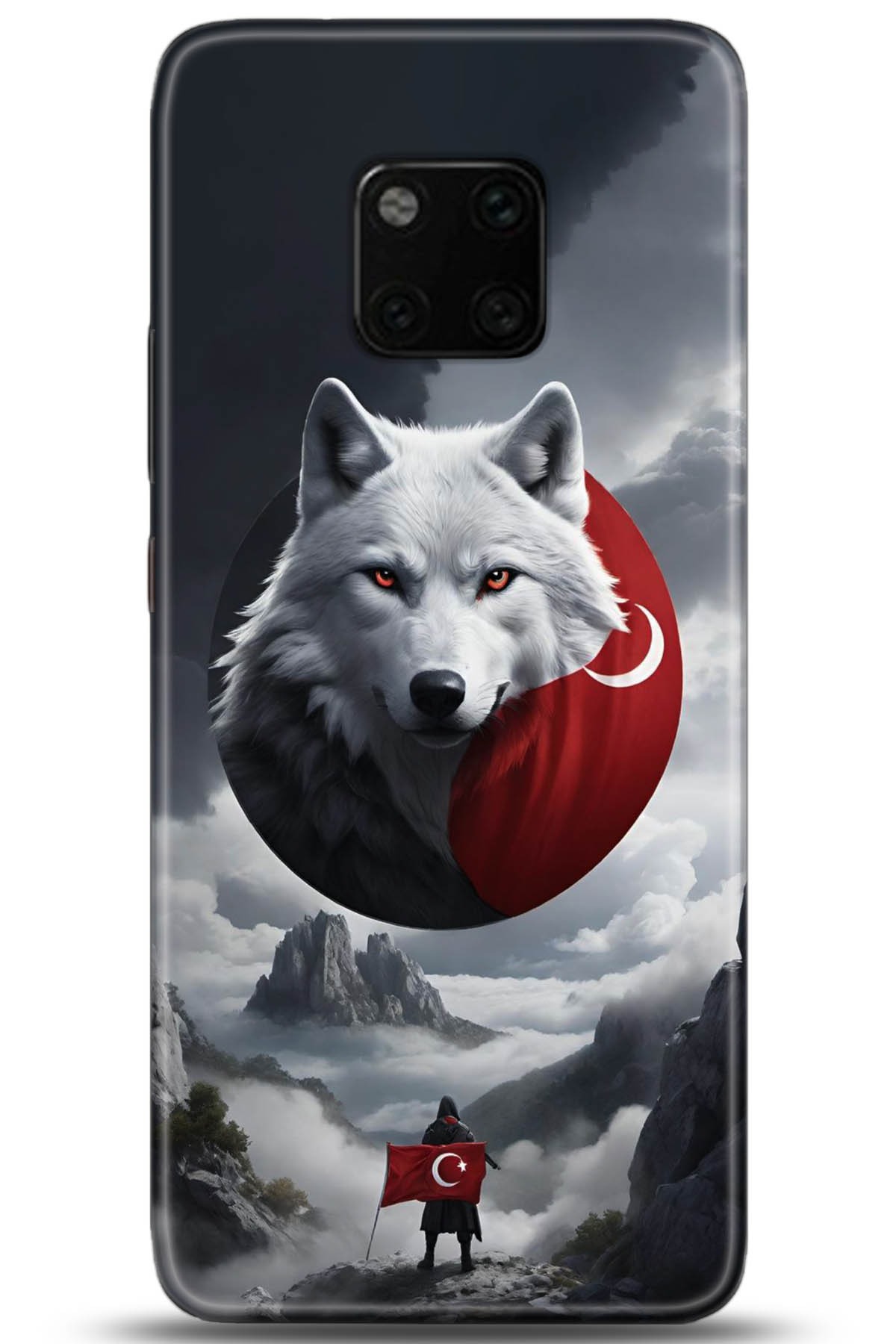 Huawei Mate 20 Pro Uyumlu Kılıf HD Baskılı Kılıf - Followed Institution 5189