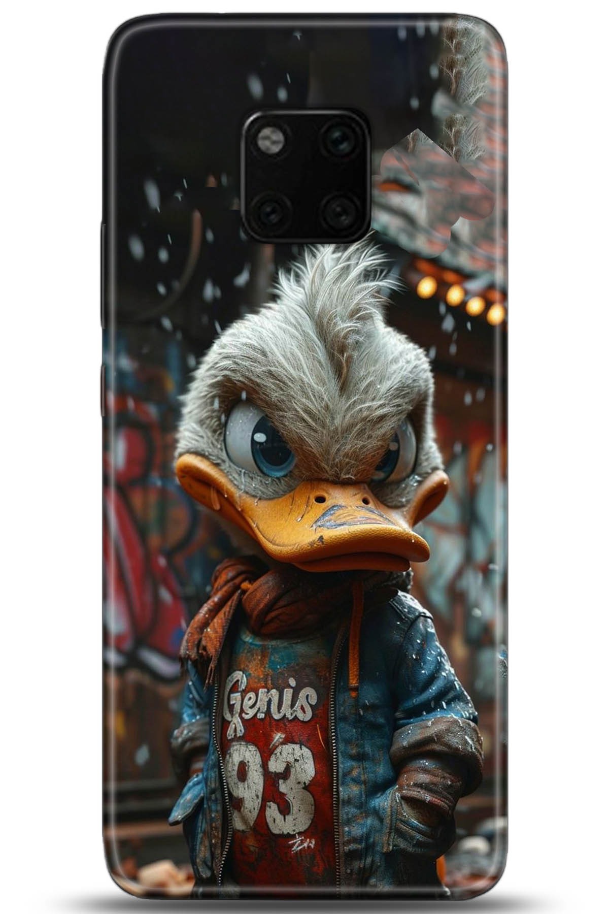 Huawei Mate 20 Pro Uyumlu Kılıf HD Baskılı Kılıf - Followed Institution 5230