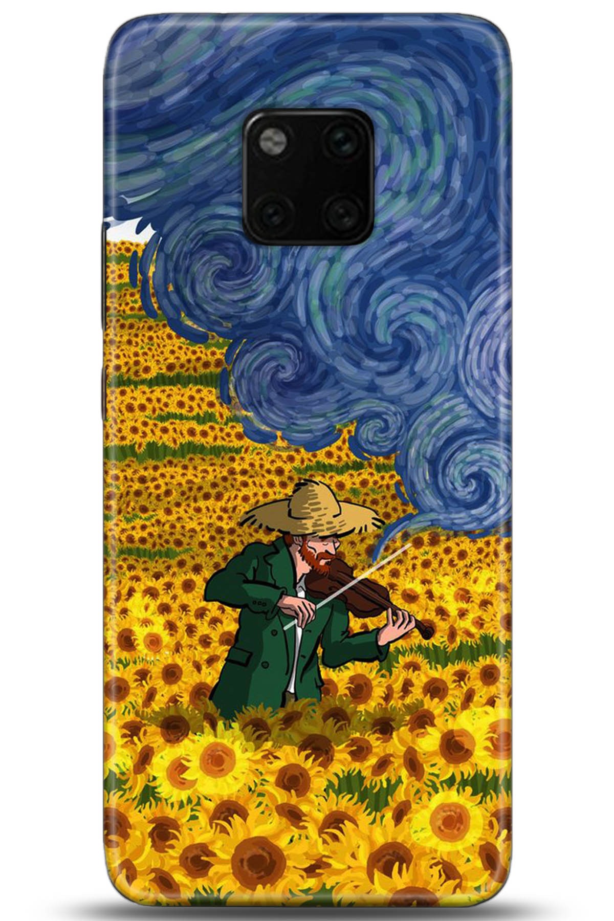 Huawei Mate 20 Pro Uyumlu Kılıf HD Baskılı Kılıf - Followed Institution 5250