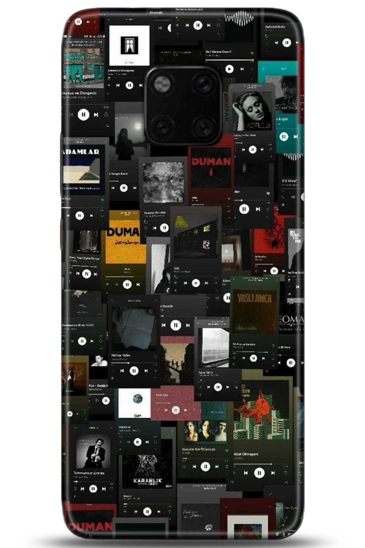 Huawei Mate 20 Pro Uyumlu Kılıf HD Baskılı Kılıf - Followed Institution 5264