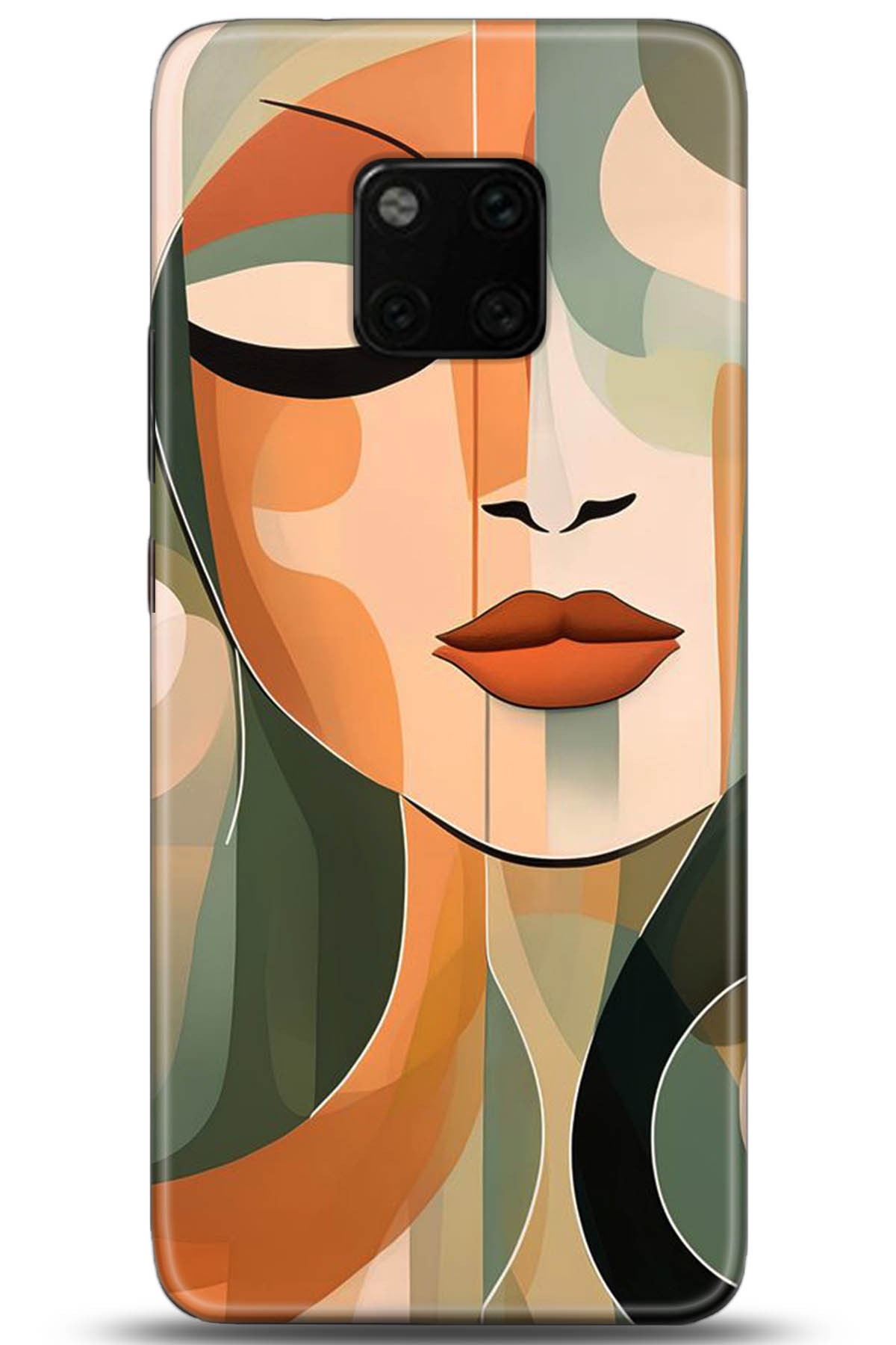 Huawei Mate 20 Pro Uyumlu Kılıf HD Baskılı Kılıf - Followed Institution 5279