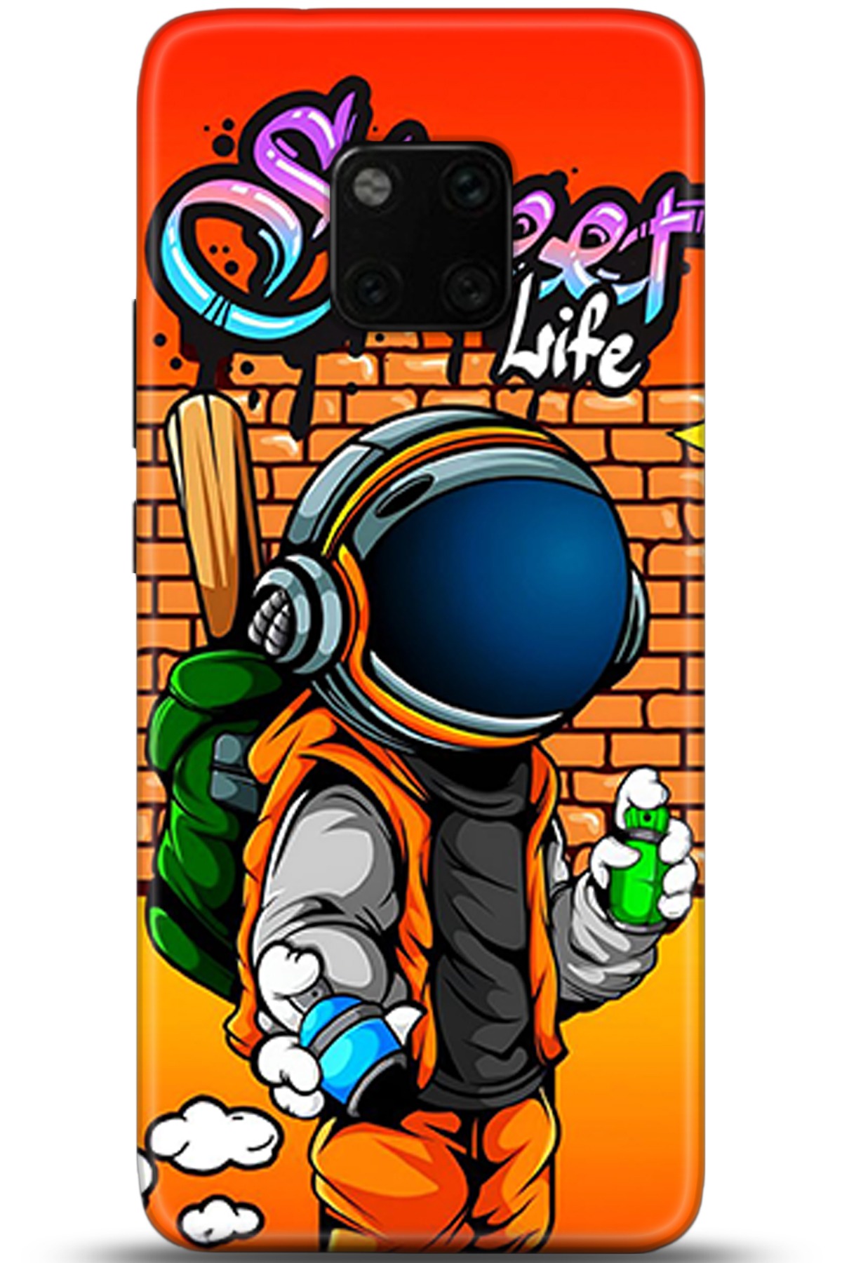 Huawei Mate 20 Pro Uyumlu Kılıf HD Baskılı Kılıf - Followed Institution 5350