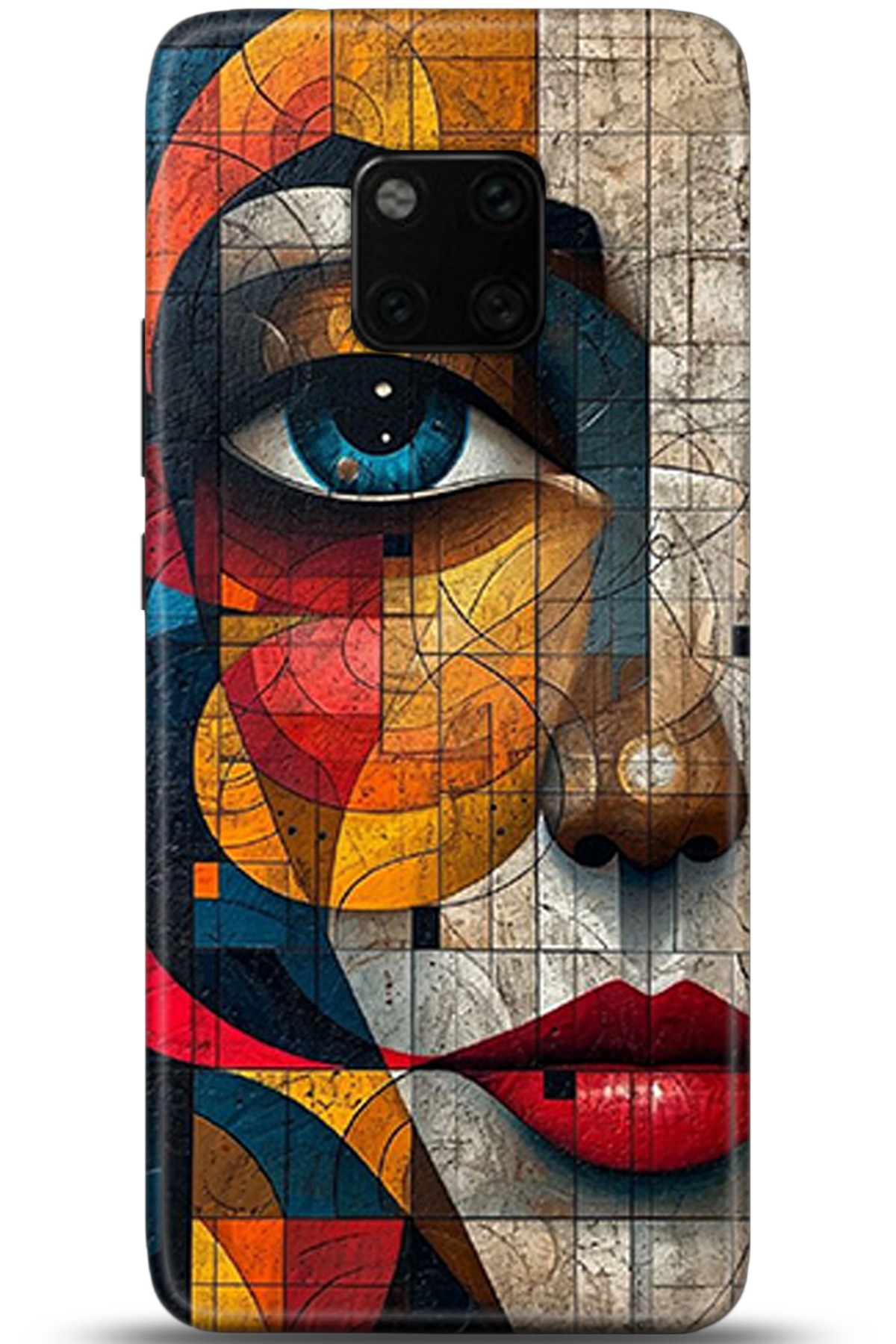 Huawei Mate 20 Pro Uyumlu Kılıf HD Baskılı Kılıf - Followed Institution 5366